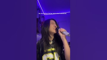 Thumbnail of who asked for what it sounds like ? #coversongs  #kpopdemonhunters  #singing #viralvideo