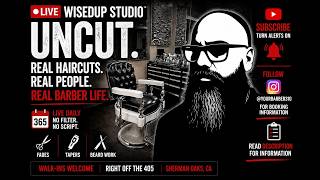 Details 💈 LIVE BARBER SHOP | High Fades, Mid Fades, Tapers + Oster Blade Fading 🔴 WisedUp Studio Update