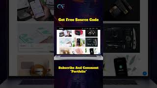 Portfolio Website  #frontendwebdeveloper #webdevelopment #coding #clickaurfix
