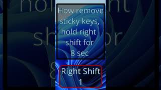 How To Turn Off Sticky Keys Easy