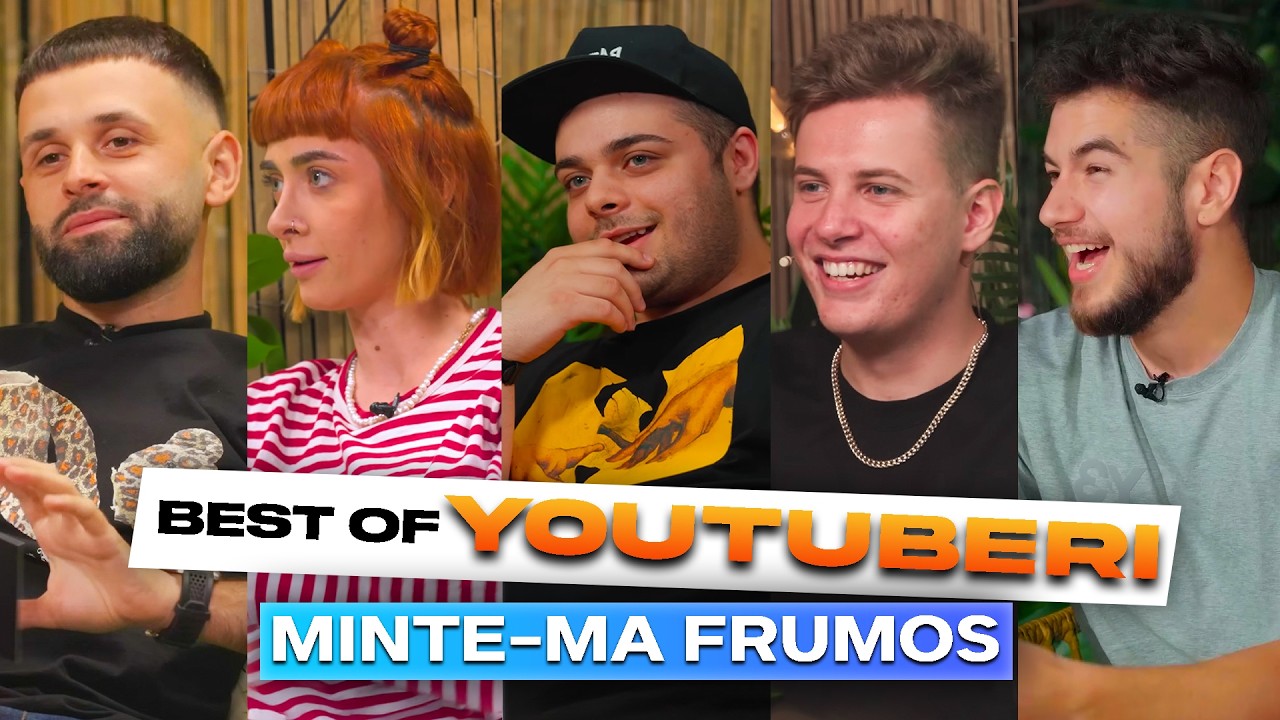 CELE MAI FUNNY MOMENTE CU YOUTUBERI LA MINTE-MA FRUMOS (Bogdan IBM, Bianca Adam, Gami, Theo Zeciu)