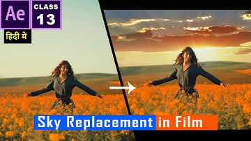 How to change sky in after effects |After Effects Tutorial in Hindi| sky Replace |Class13 @GFXMentor