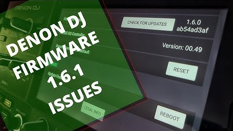 Denon Prime Go Firmware 1.6.0 issues - Read description