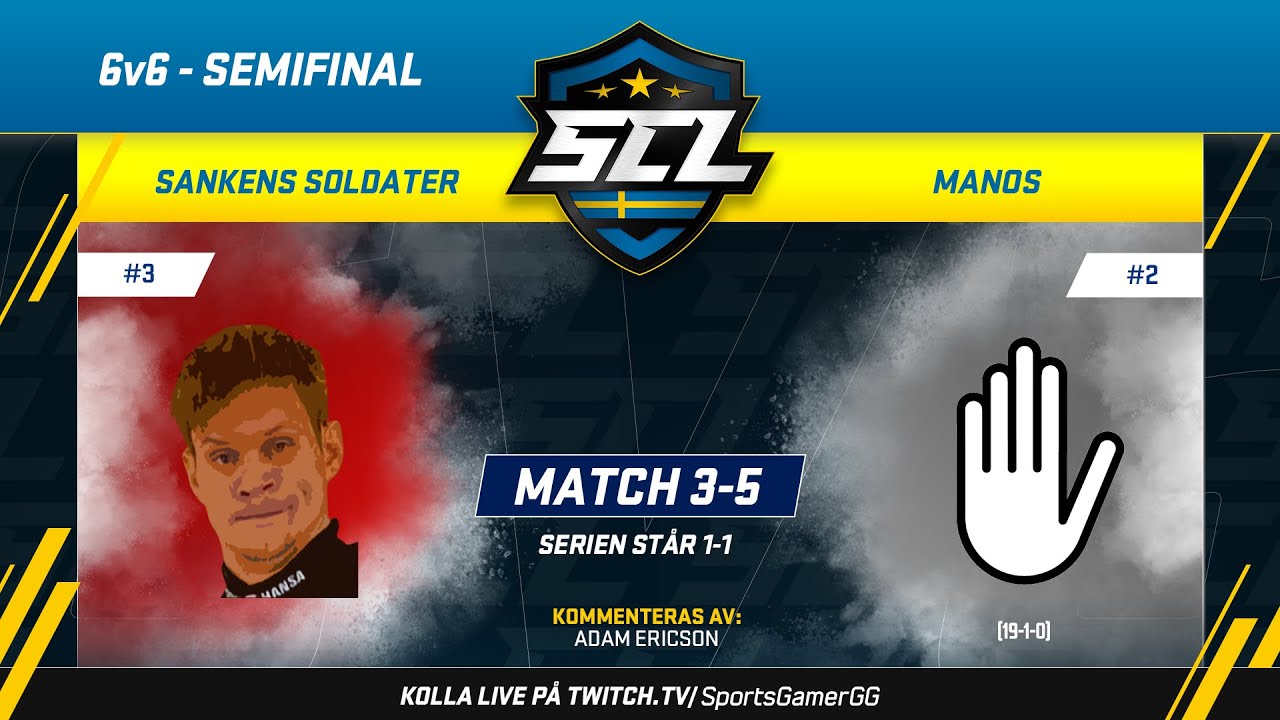 [6v6/SE] SCL 2022 SF: Sankens Soldater vs. Manos (G3-5)