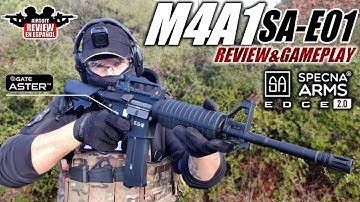 Specna Arms SA- E01 Edge 2.0 - Absolutamente Brutal! ( Review&Gameplay ) | Airsoft Review en Español