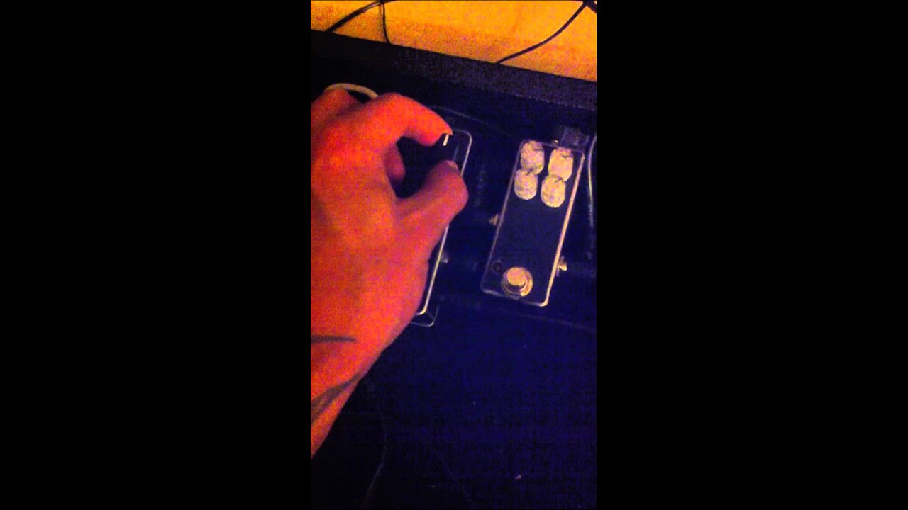 big muff bass pedal Grind Customs FX - Violet Ram's Head Big Muff