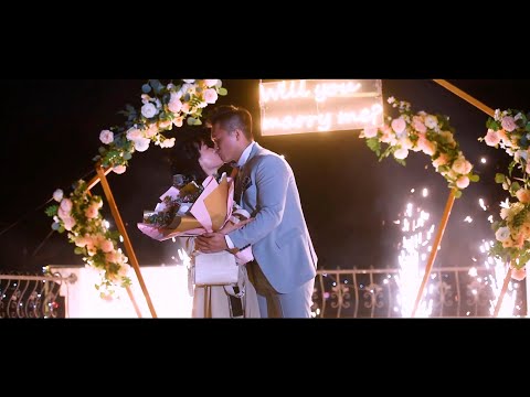 [台中求婚企劃] 可以請妳將下輩子的唯一，放心交給我嗎？| 戶外求婚 大露臺求婚 驚喜求婚 求婚佈置 求婚錄影 影片 煙火 Marriage Proposal in Taiwan