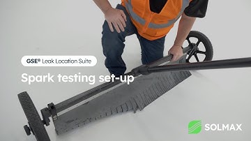 How to set up spark testing for GSE Leak Location Conductive Suite