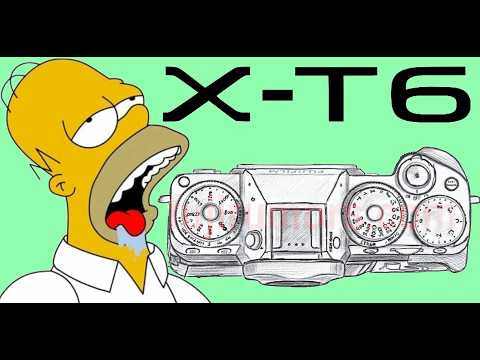 Fujifilm X-T6: The Final Sketch, and I am in Love!