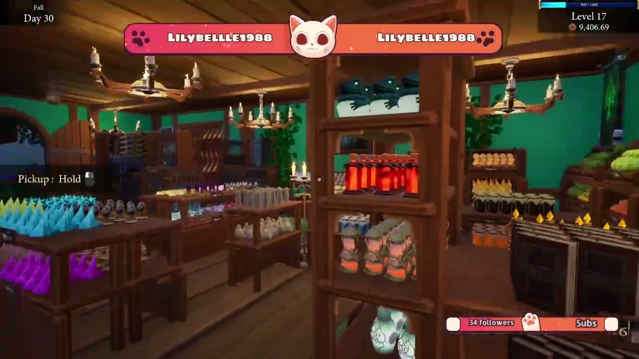 Day 4 of Teddy's Haven Fantasy shop simulator stream VOD (Part 10/10)
