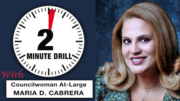 2 Minute Drill: Councilwoman At-Large Maria Cabrera