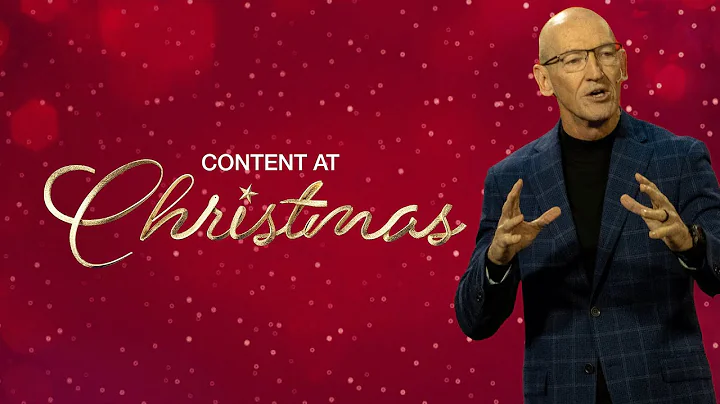 Cornerstone Church | Content At Christmas | Pastor...
