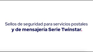 Sellos de seguridad para servicios postales y de mensajería Serie Twinstar by RIVUS® 10 views 1 month ago 26 seconds