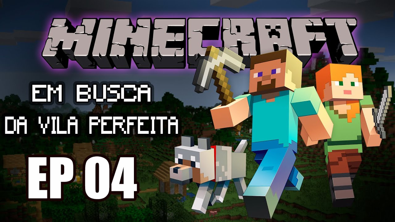 Minecraft sobrevivência                                         EP-04 EM BUSCA DO LENDÁRIO.