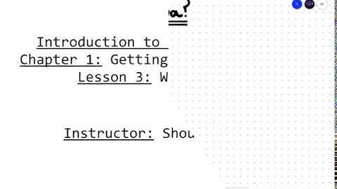 Lesson 1.3: What is Java?