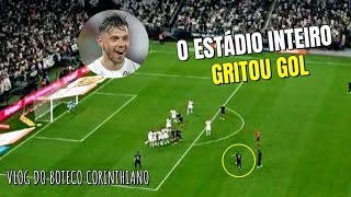 A FIEL NÃO ACREDITOU NESSE LANCE DO ROMERO - CORINTHIANS 0X0 FORTALEZA - VLOG DO BOTECO CORINTHIANO