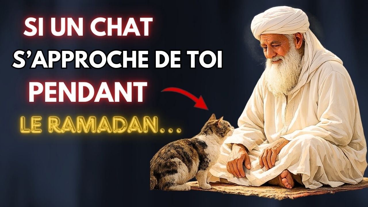 Si un chat s’approche de toi pendant le Ramadan… Ces 6 signes d’Allah vont te surprendre 🌙