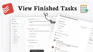 How to see completed tasks in Todoist (View Guide)