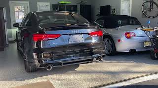 Audi A3 Borla Exhaust Cold Start