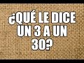 5 Adivananzas con Respuesta en Español: ¿Qué le dice un 3 a un 30?