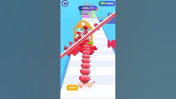 Gem Stack Run Game Gameplay Part - 18 |#gaming #games #shortsfeed #shorts #youtubeshorts #satisfying