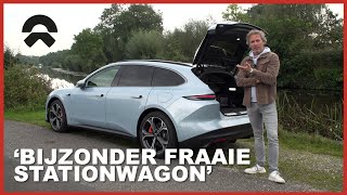 NIO ET5 TOURING; MOOI, NIEUWE 100 KWH ACCU EN SNELLER SWAPPEN!