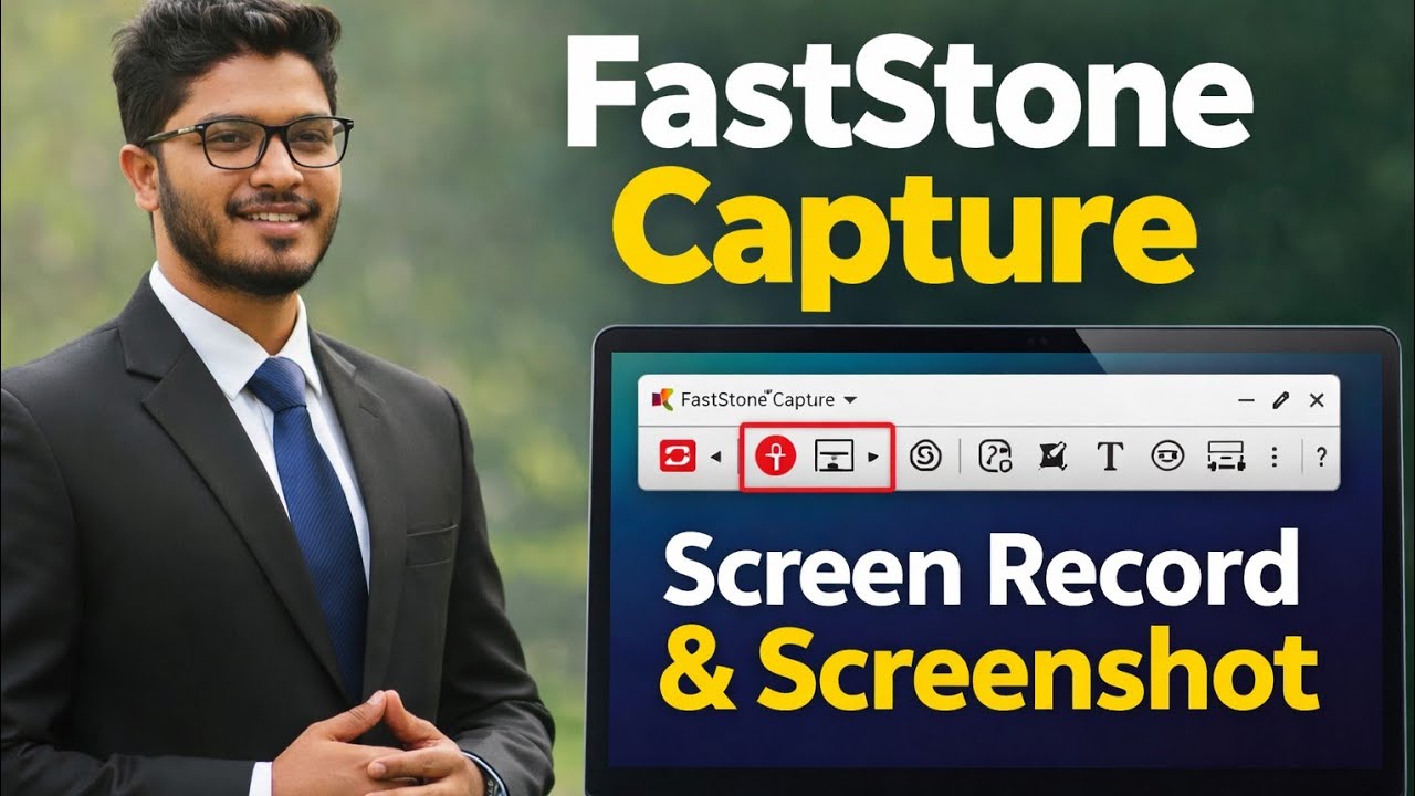 FastStone Capture কীভাবে ডাউনলোড ও ব্যবহার করবেন (Screen Recorder ...