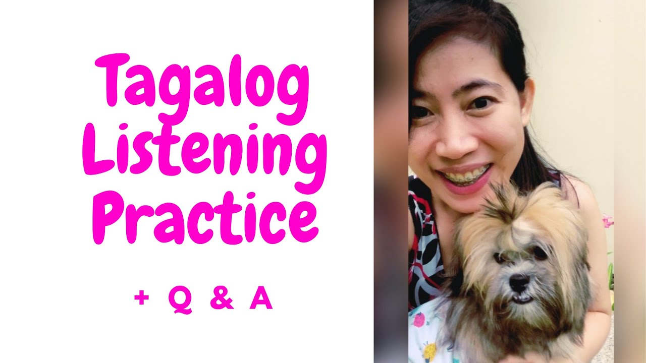 Tagalog Listening Practice | Tagalog Vlog | Learn to Speak Filipino w ...