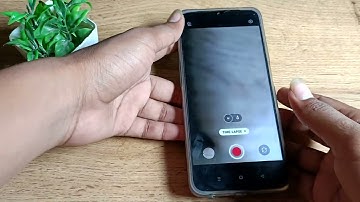 How to use camera time lapse mode in realme c 35 , camera mobile setting