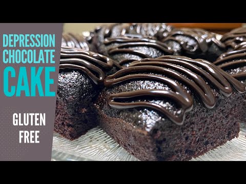 Gluten Free Depression Chocolate Cake by The Gluten Free Lab