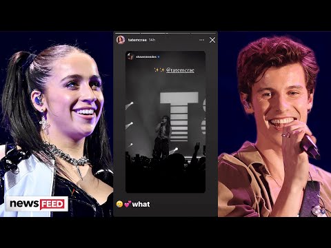 Tate McRae FANGIRLS Over Shawn Mendes Attending Her Concert!