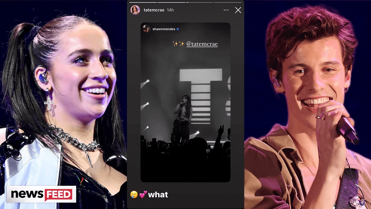 Tate McRae FANGIRLS Over Shawn Mendes Attending Her Concert! YouTube