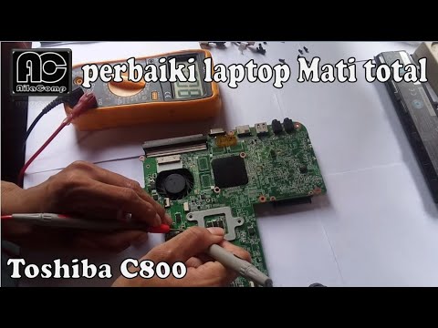 Perbaiki Laptop Mati total, Toshiba C800 Restoration