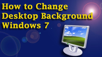 How to Change Desktop Background - Windows 7