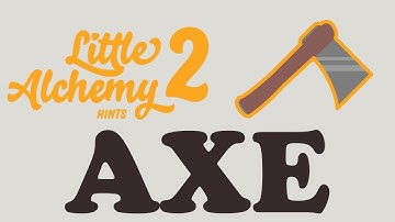 Little Alchemy 2 Walk through #95 - How to make AXE