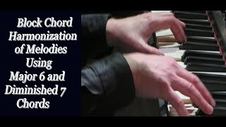 Scale Harmonization Technique - Block Chords
