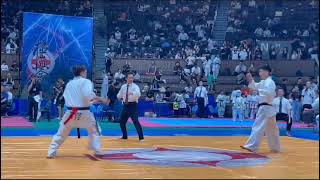 Бой первый Юрий Танака. 16 июля 2023, Токио The 15th  All Japan Open Karate Championship IBKO .