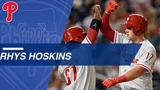 Hoskins sets record with 18 homers in first 34 games