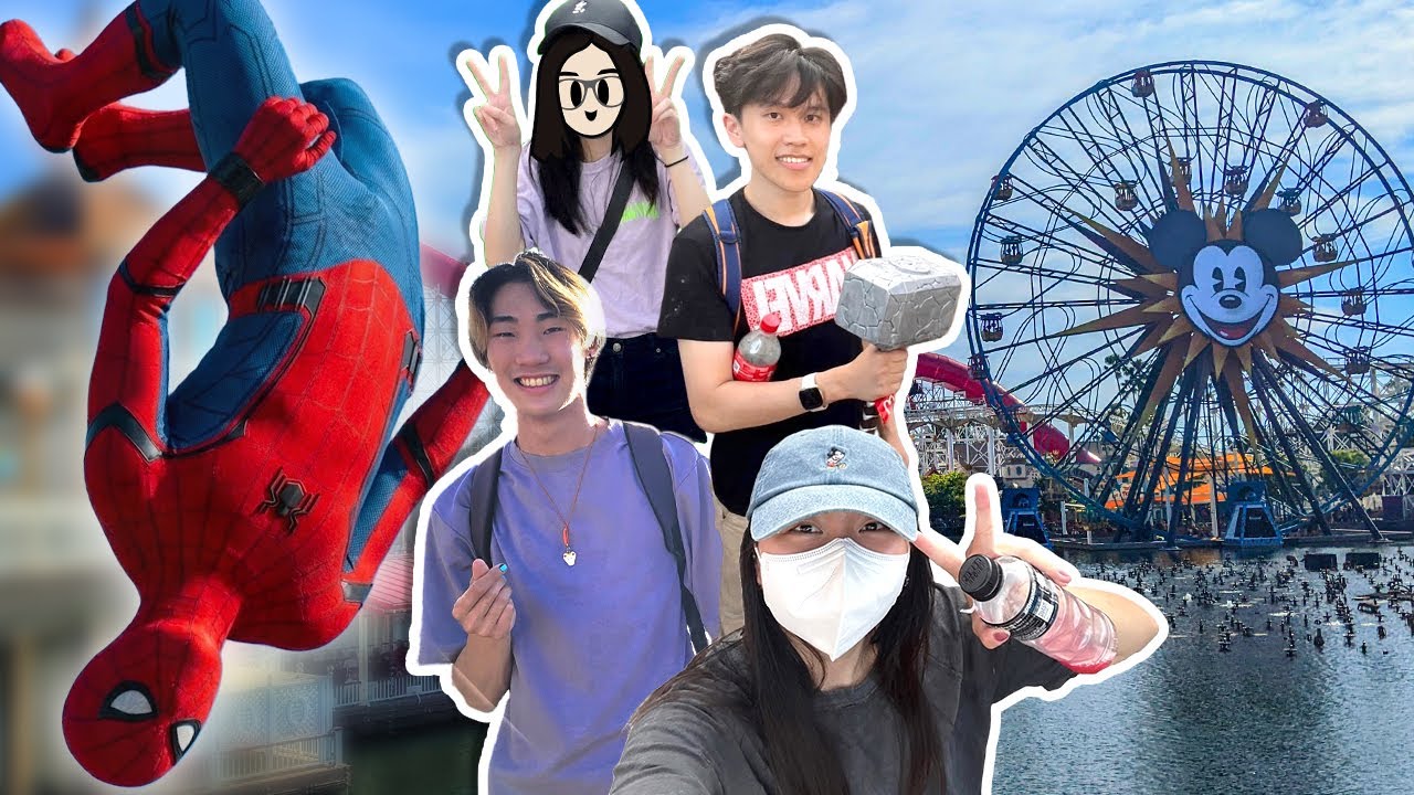 our first time at Disney California Adventure! | avengers campus, rides, and memorable merch~