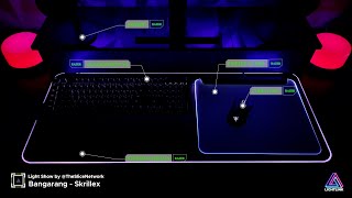 Skrillex - Bangarang (Unofficial Razer Chroma Light Show)