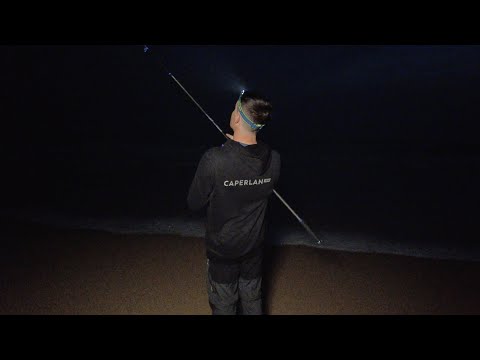 Surfcasting at Cap Ferret Point (May 2022)