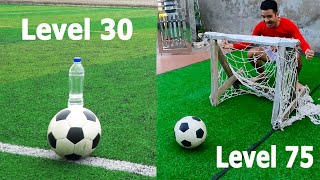 PHD | Sút Bóng Level 1 Đến Level 100 | Football Trick Shots Football
