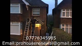 Front Door Canopy - STEPHEN BUILDING & REFURBISHMENTS