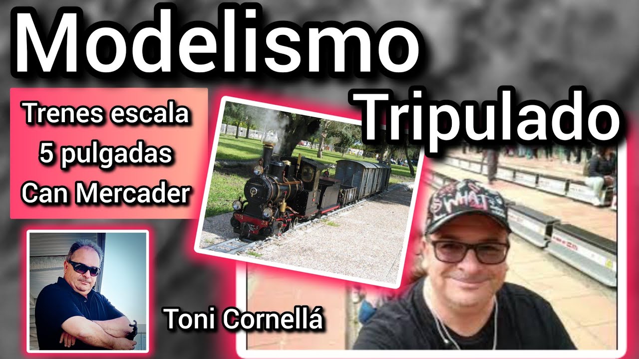 TE VIENES??  Modelismo tripulado en trenes a escala cinco pulgadas PASAJEROS AL TREN!!!