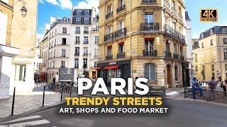 Paris'in Bilinmeyen Yönü - Yukarı Marais'te Bir Yürüyüş - 4K