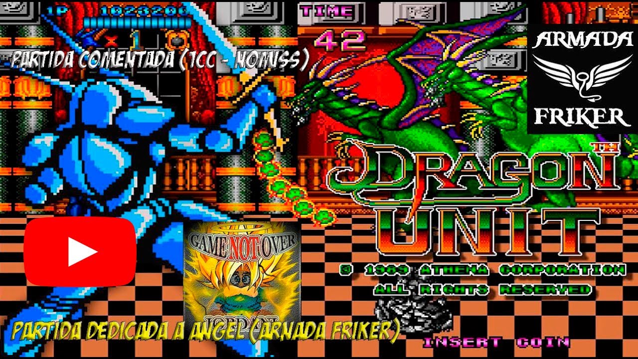 DRAGON UNIT / CASTLE OF DRAGON Arcade 1CC NoMiss (🔥DEDICADO A ANGEL🔥 ...