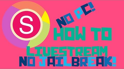 SHOU! How to livestream or record your screen!   NO JAILBREAK NO COMPUTER 2014