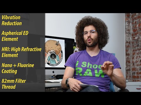 Nikon 24-70 2.8E VR Lens Preview
