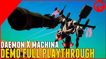 Daemon X Machina Prototype Missions Gameplay | Full Playthrough | Nintendo Switch