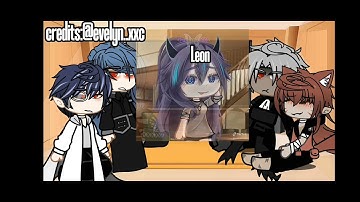 Dark Fall react to Leon as Gacha Tiktoks! ✨ | Put on 2× Speed in Settings! 🎚️ | Part 1/3. ❤️‍🔥